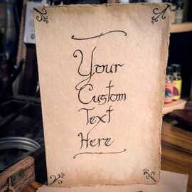 Personalized Calligraphy